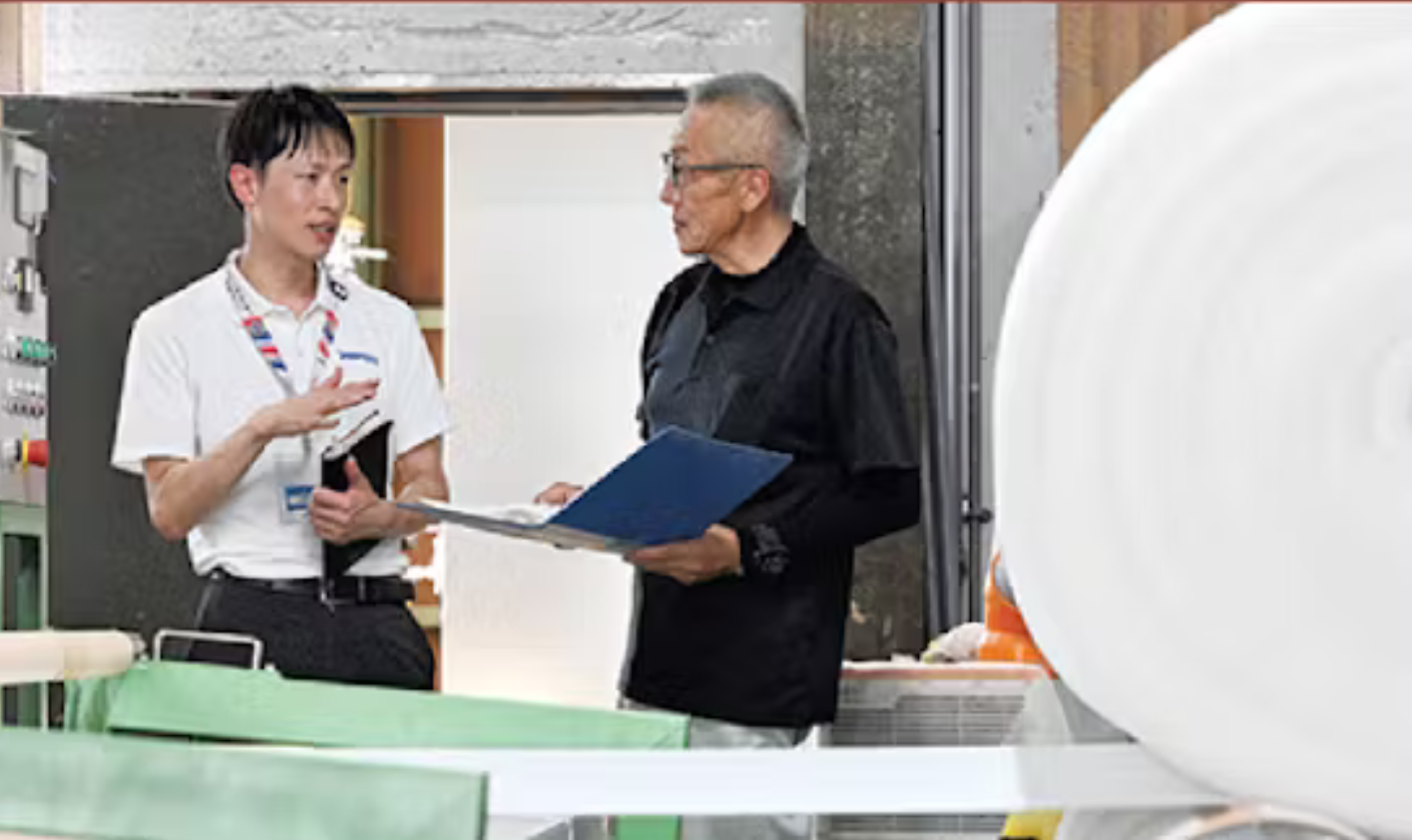 日本経済新聞(9/19号)に山久の取り組みが掲載されました。